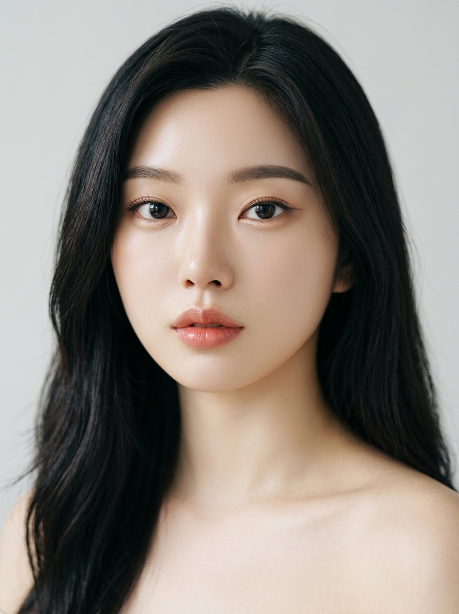 가상모델 #1182 얼굴 원본 18