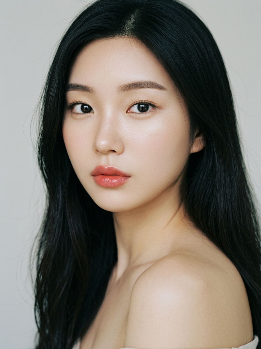 가상모델 #1182 얼굴 원본 19