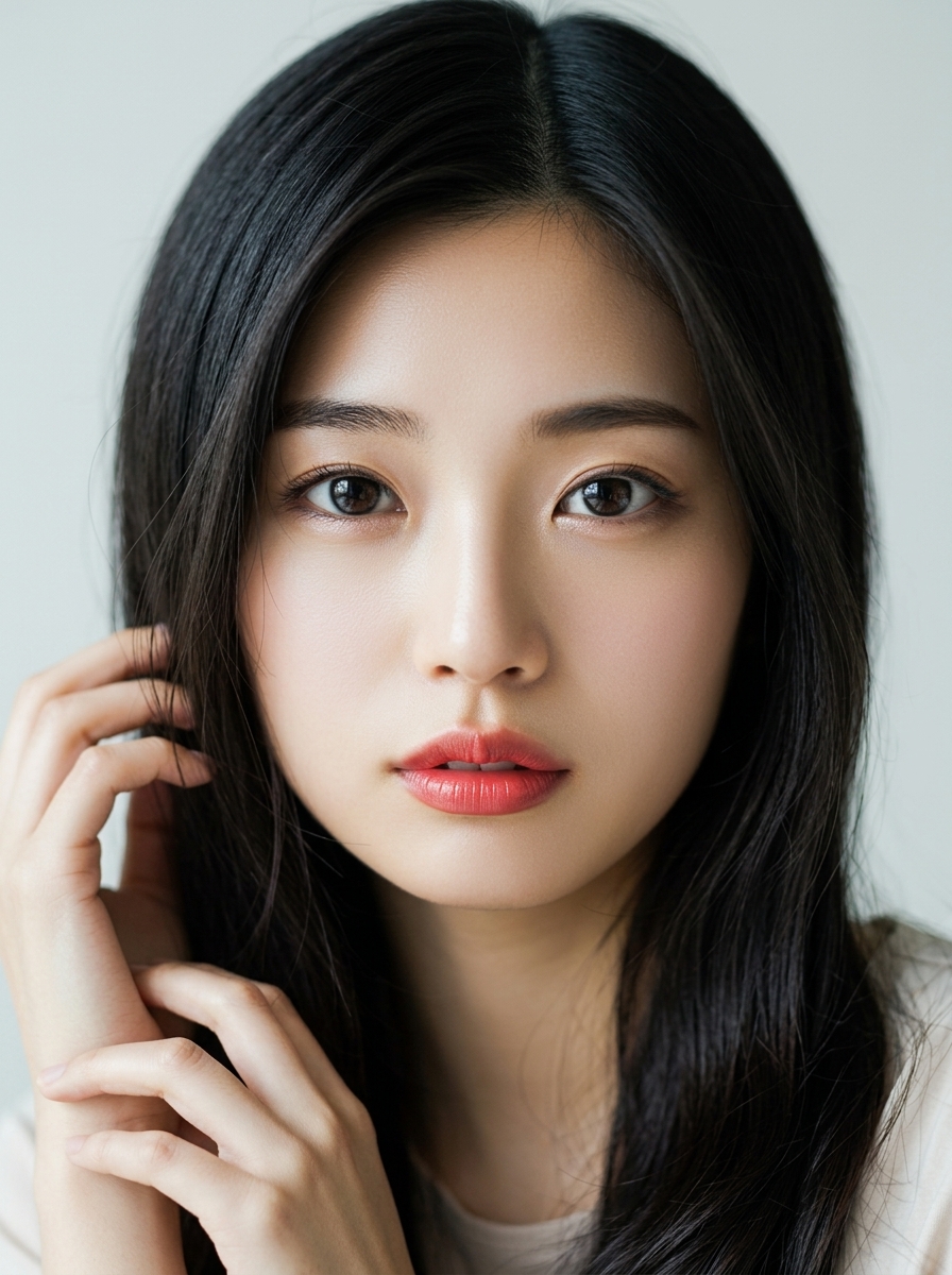가상모델 #1183 얼굴 원본 4