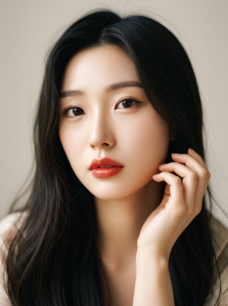 가상모델 #1183 얼굴 원본 12