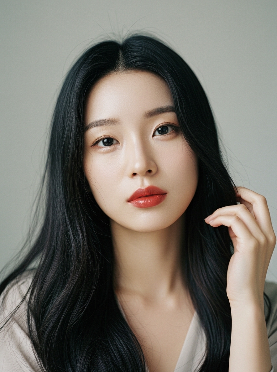 가상모델 #1183 얼굴 원본 15
