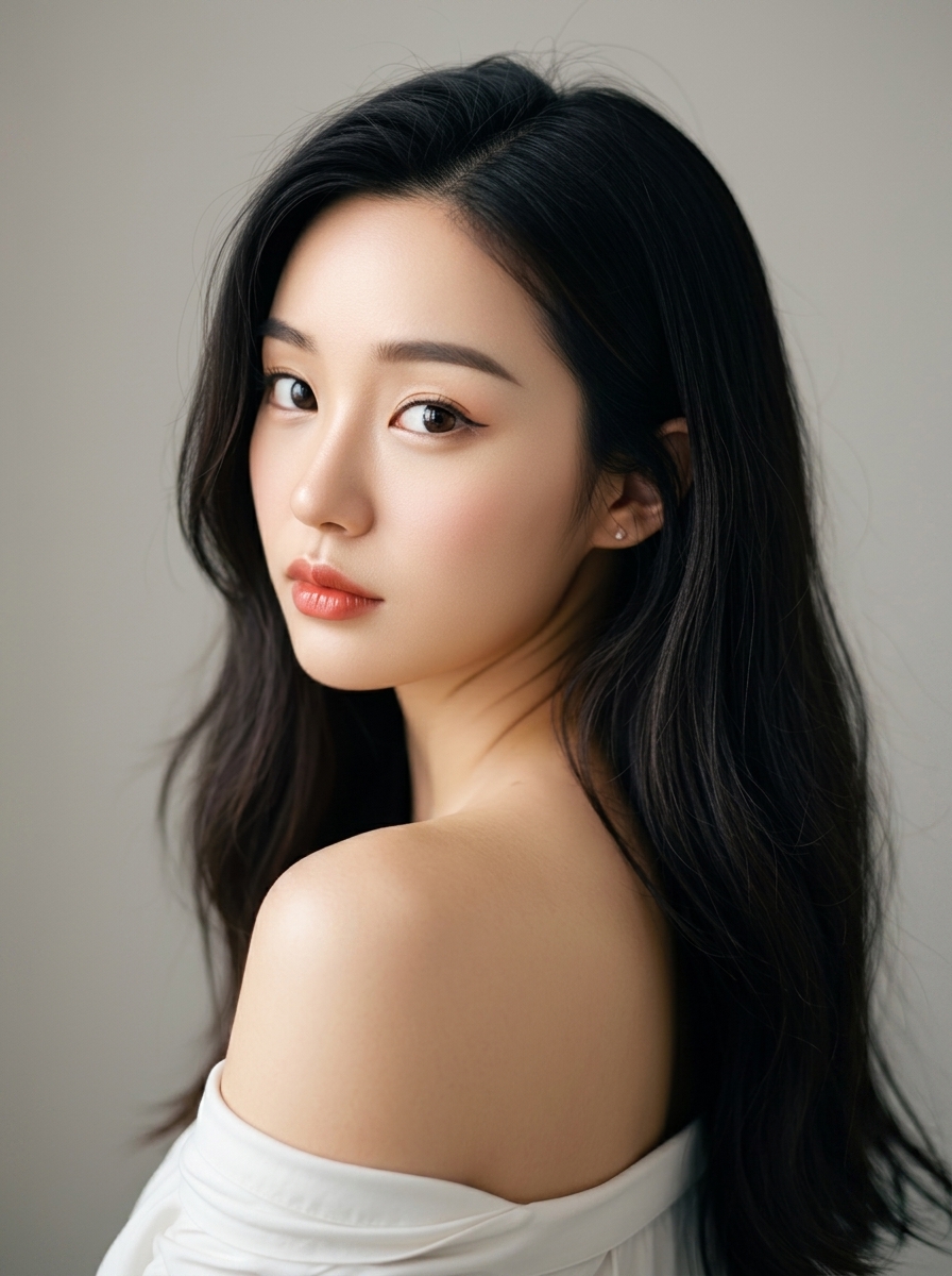 가상모델 #1185 얼굴 원본 3