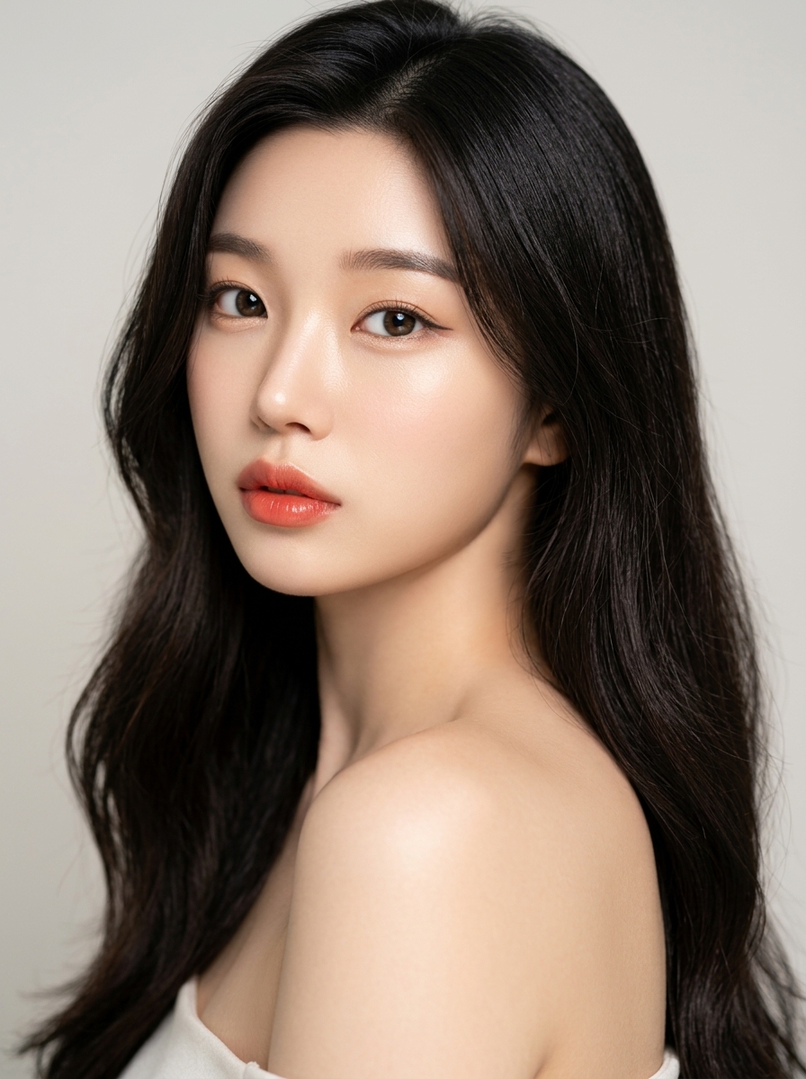 가상모델 #1185 얼굴 원본 6