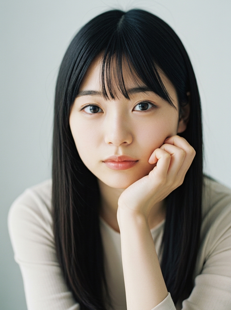 가상모델 #1185 얼굴 원본 15