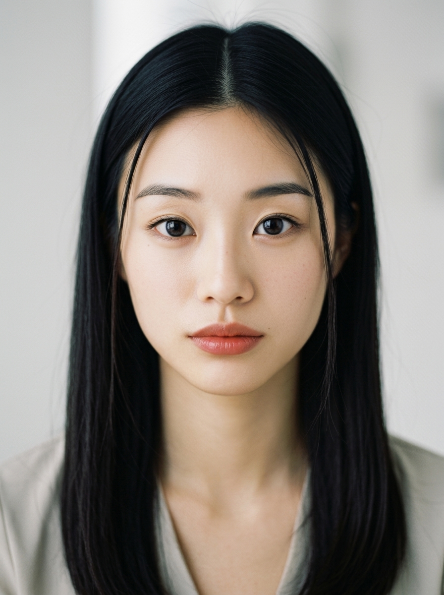 가상모델 #1185 얼굴 원본 19