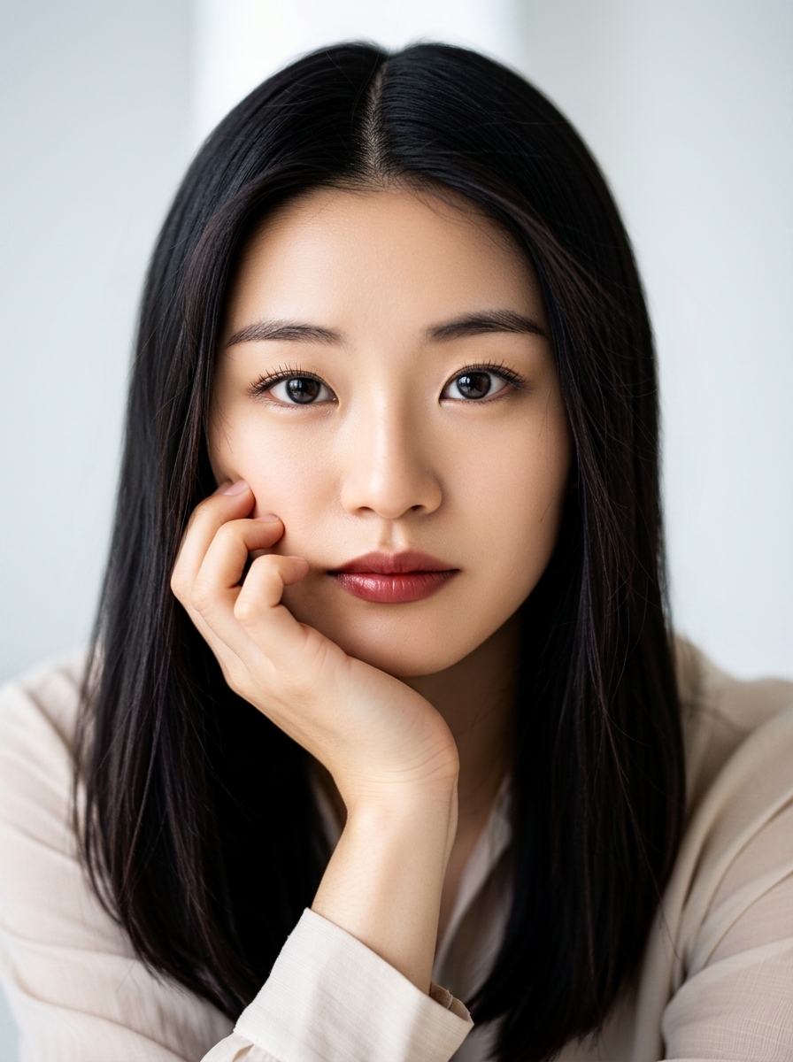 가상모델 #1185 얼굴 원본 21