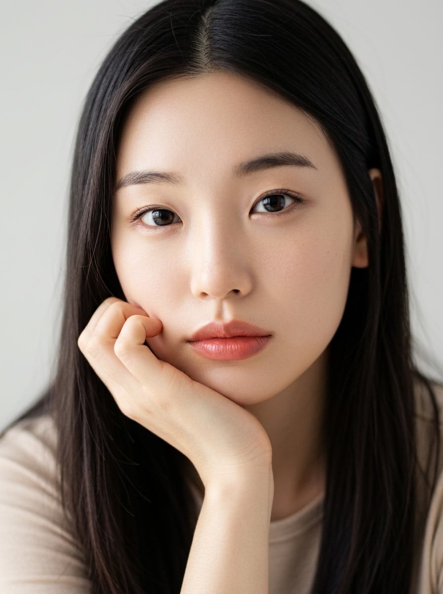 가상모델 #1186 얼굴 원본 1