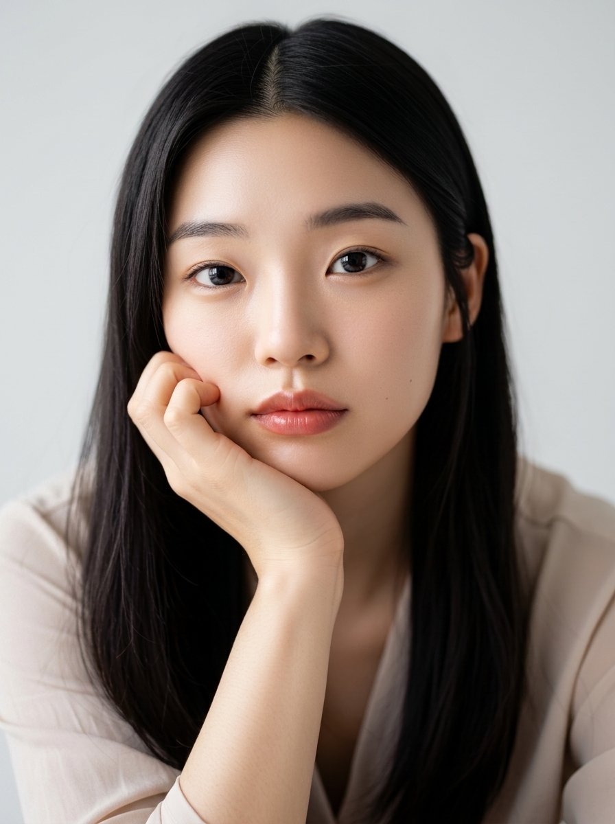 가상모델 #1186 얼굴 원본 2