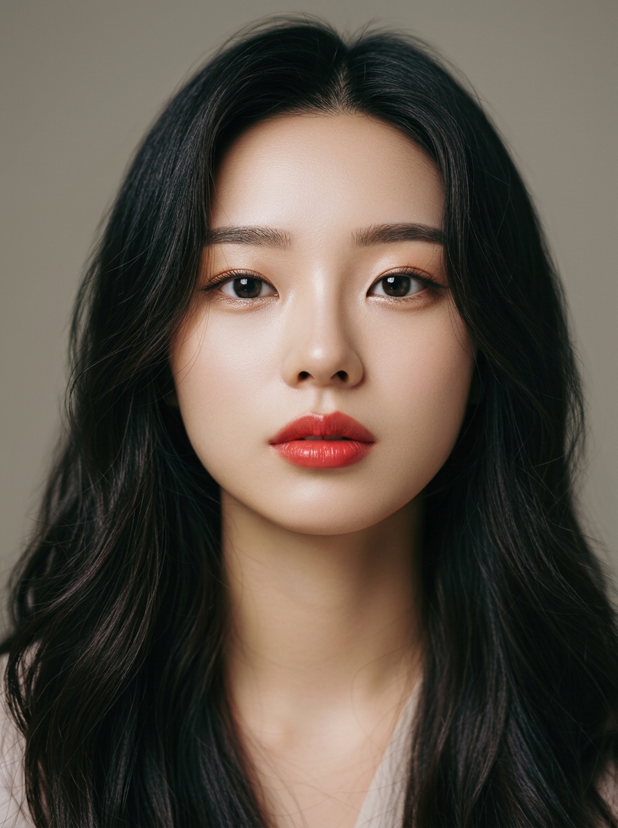 가상모델 #1186 얼굴 원본 19