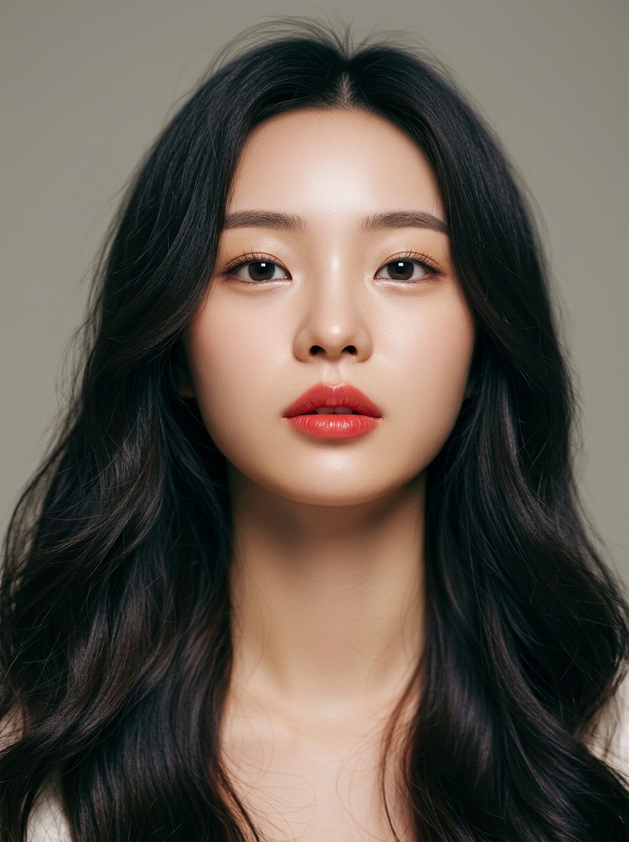 가상모델 #1186 얼굴 원본 22