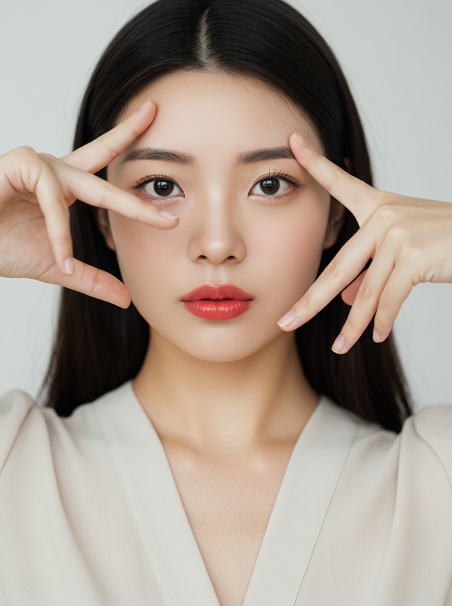 가상모델 #1187 얼굴 원본 13