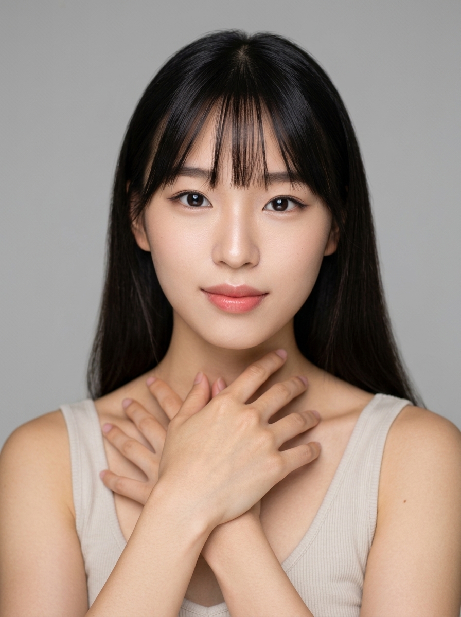 가상모델 #1188 얼굴 원본 5