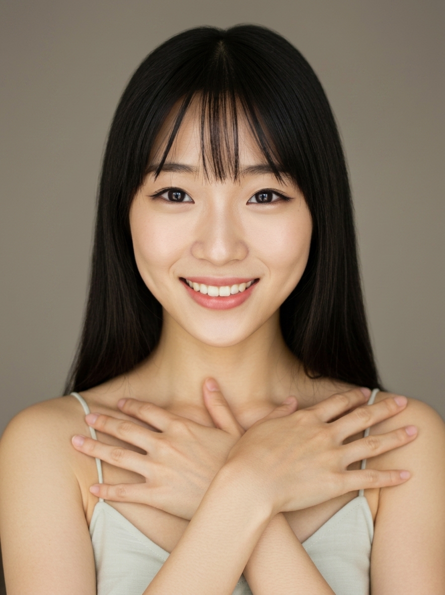 가상모델 #1188 얼굴 원본 8