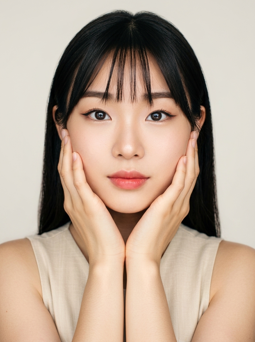 가상모델 #1188 얼굴 원본 9
