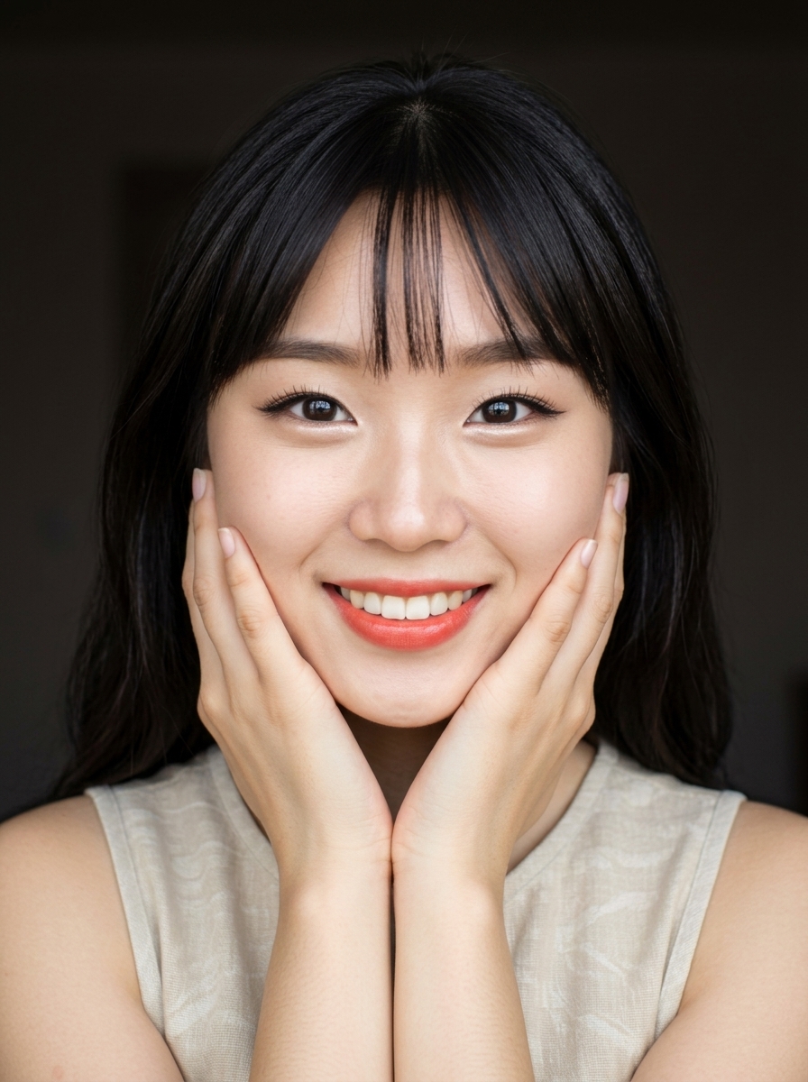 가상모델 #1188 얼굴 원본 11