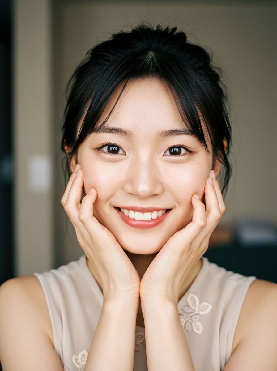 가상모델 #1188 얼굴 원본 23