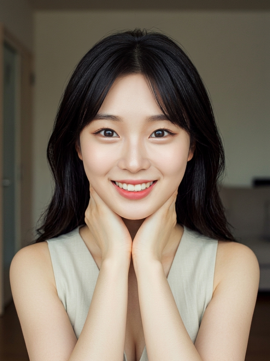 가상모델 #1188 얼굴 원본 24