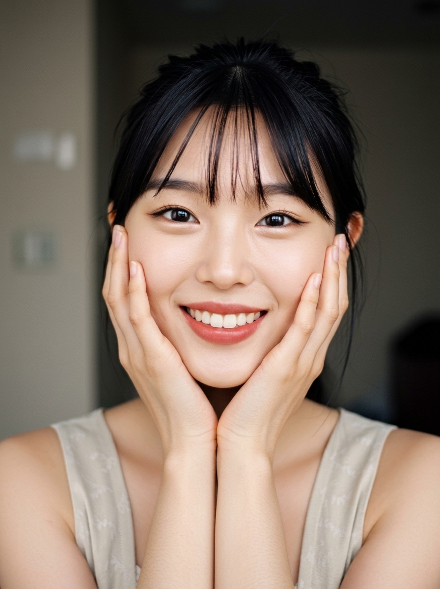 가상모델 #1189 얼굴 원본 1