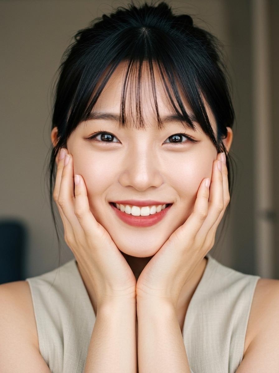 가상모델 #1189 얼굴 원본 2