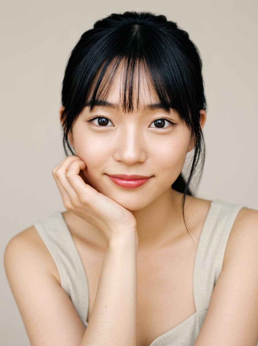 가상모델 #1189 얼굴 원본 15