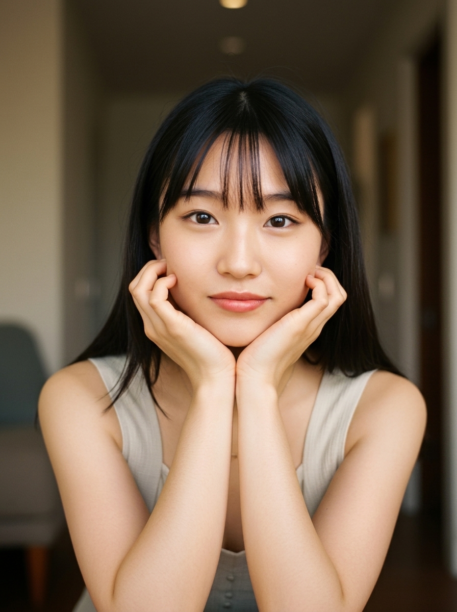 가상모델 #1189 얼굴 원본 18