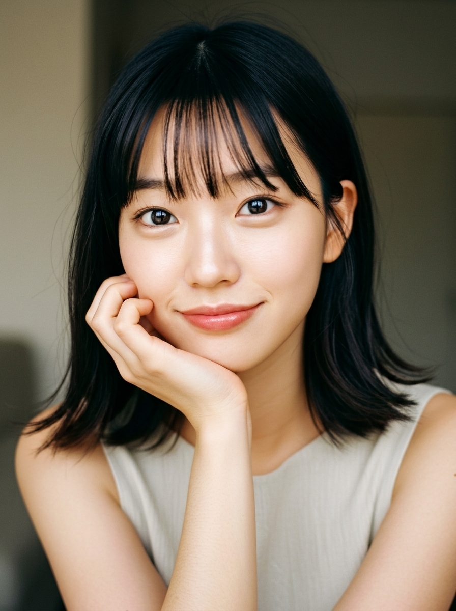 가상모델 #1189 얼굴 원본 19