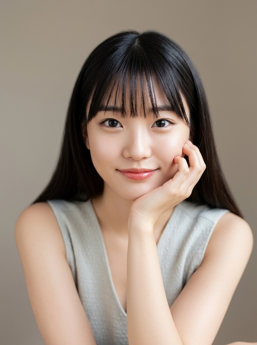 가상모델 #1189 얼굴 원본 20