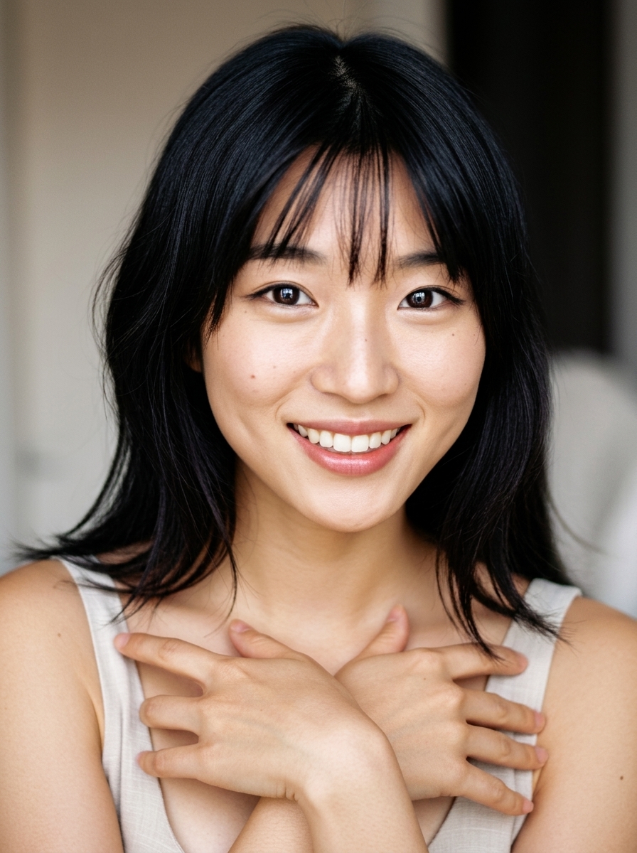 가상모델 #1190 얼굴 원본 11
