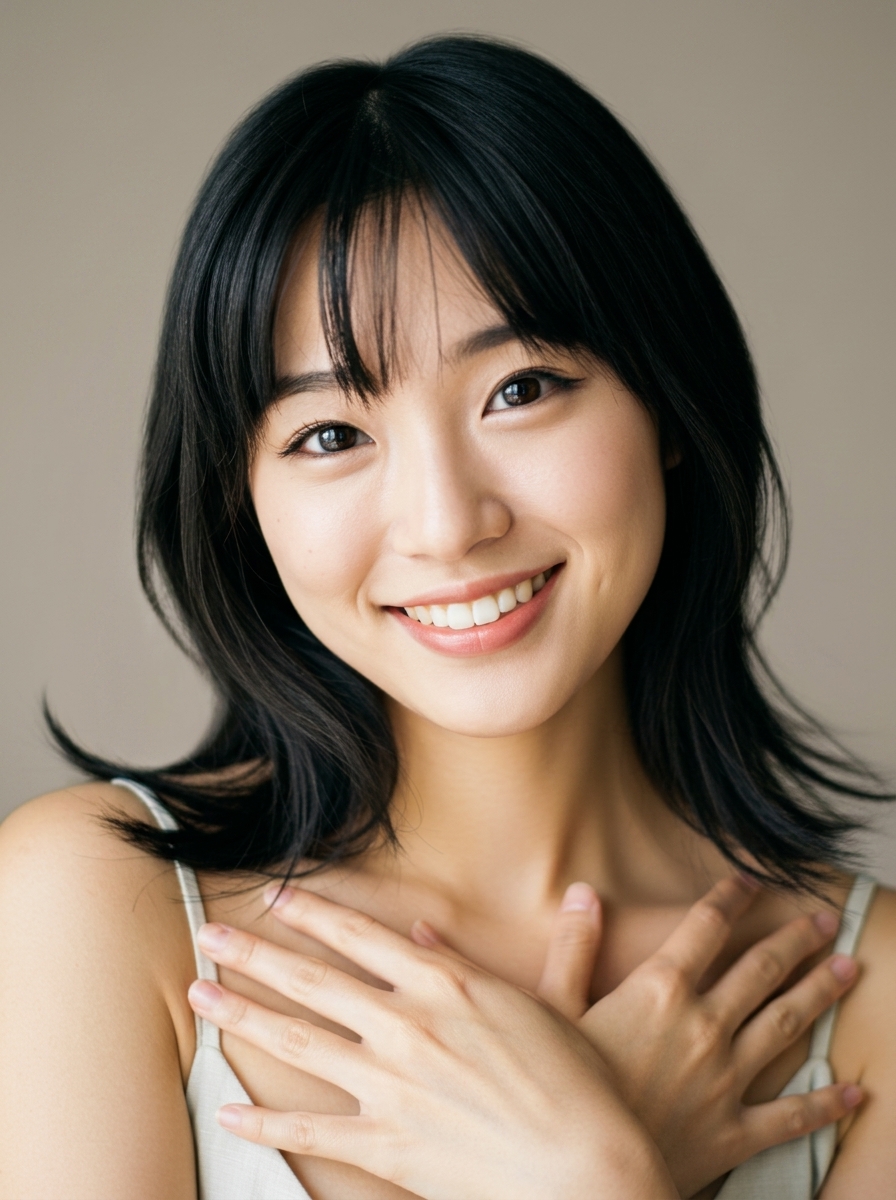 가상모델 #1190 얼굴 원본 14