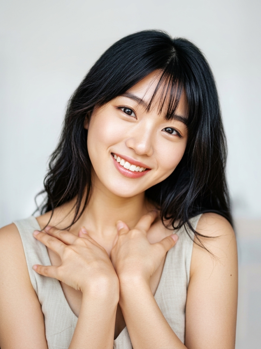 가상모델 #1190 얼굴 원본 17