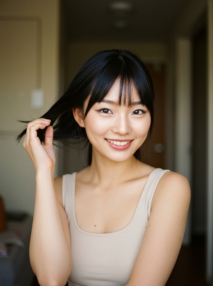 가상모델 #1190 얼굴 원본 19