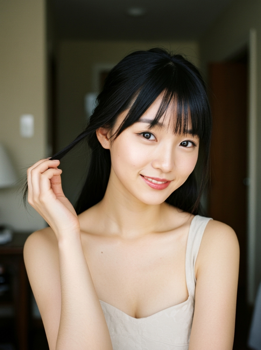 가상모델 #1191 얼굴 원본 8