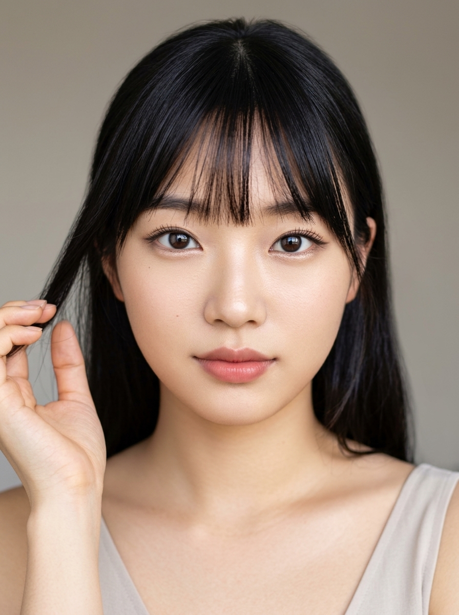 가상모델 #1191 얼굴 원본 11