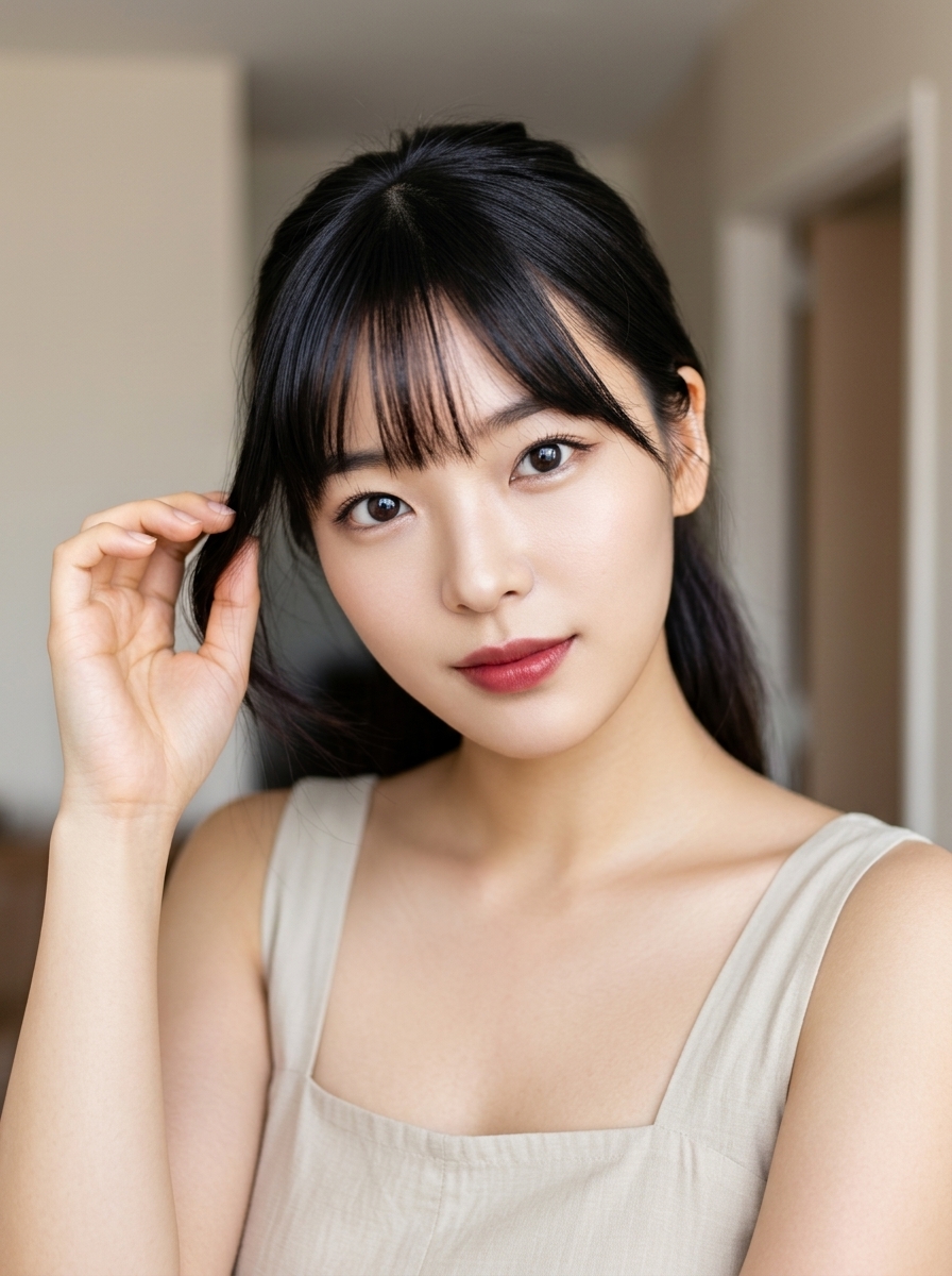 가상모델 #1191 얼굴 원본 12