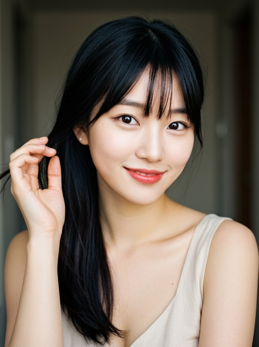 가상모델 #1191 얼굴 원본 13