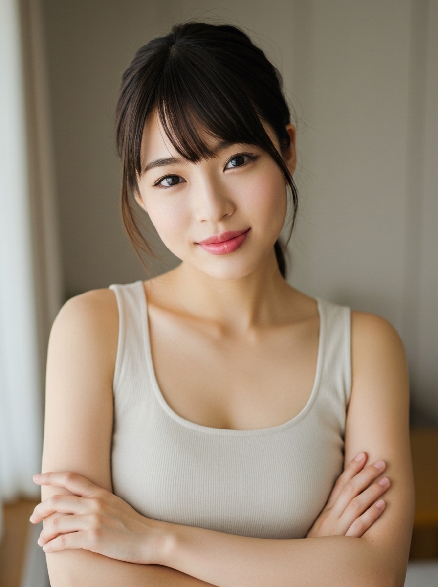 가상모델 #1191 얼굴 원본 24
