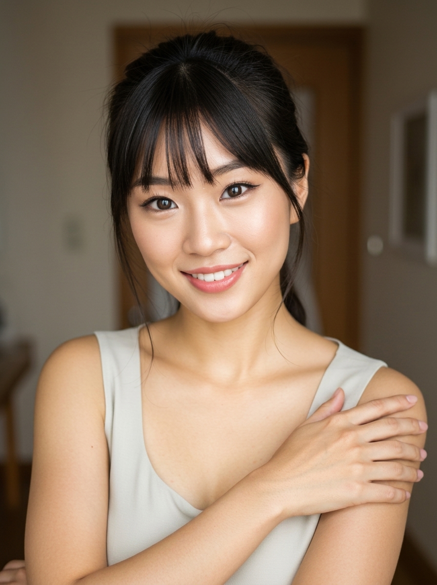 가상모델 #1192 얼굴 원본 5