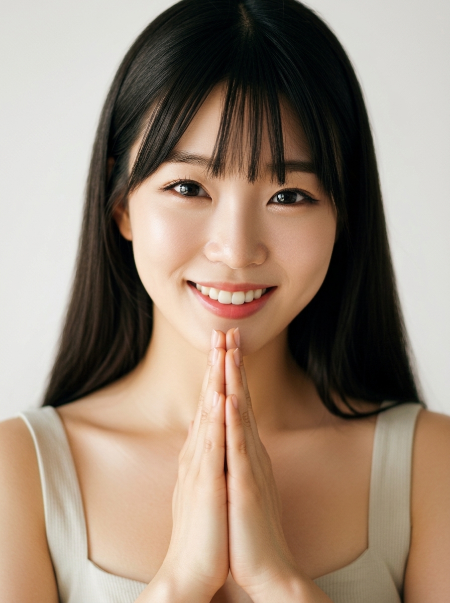 가상모델 #1193 얼굴 원본 22