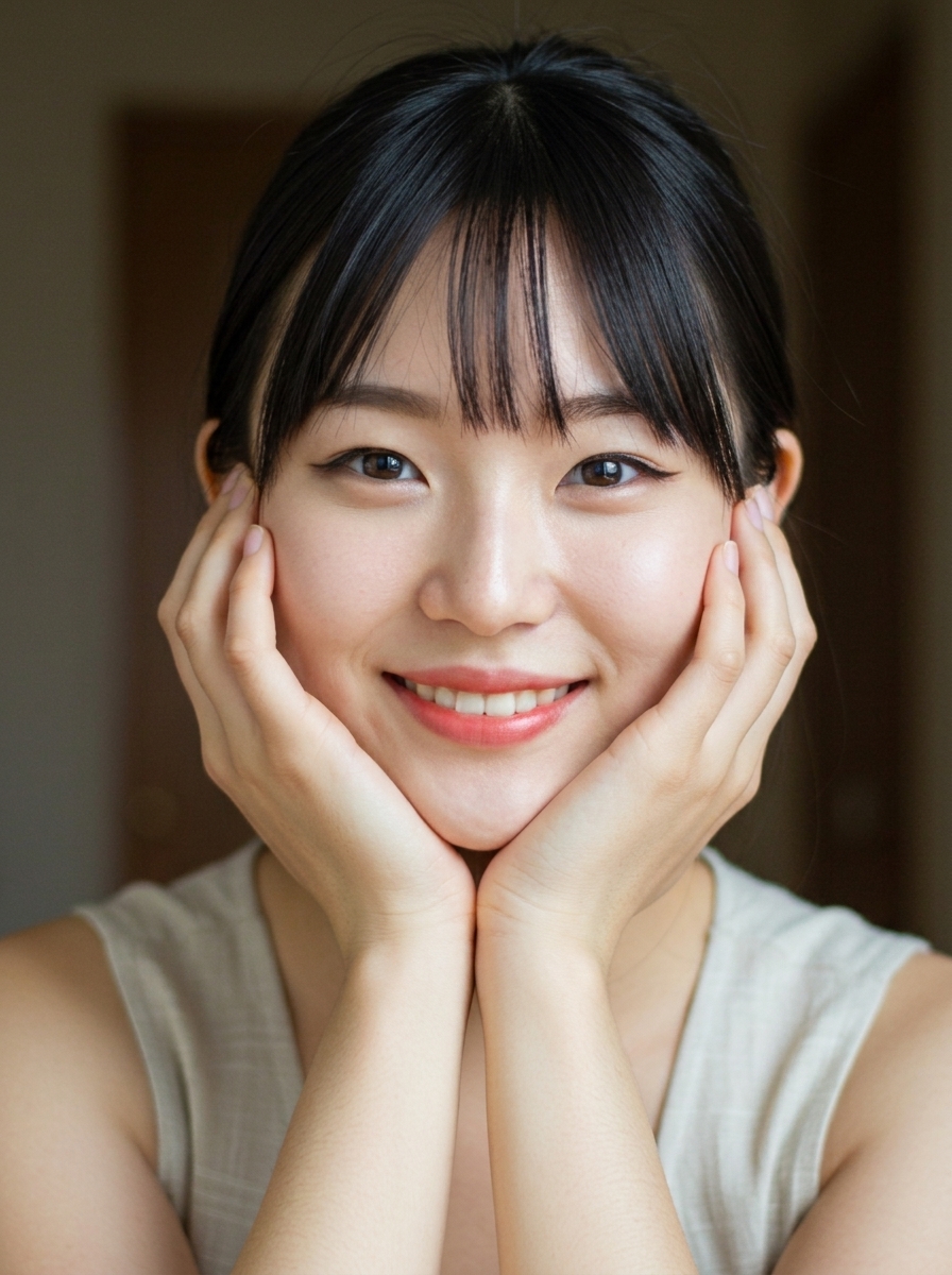 가상모델 #1194 얼굴 원본 2