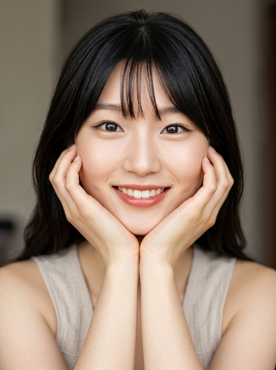 가상모델 #1194 얼굴 원본 10