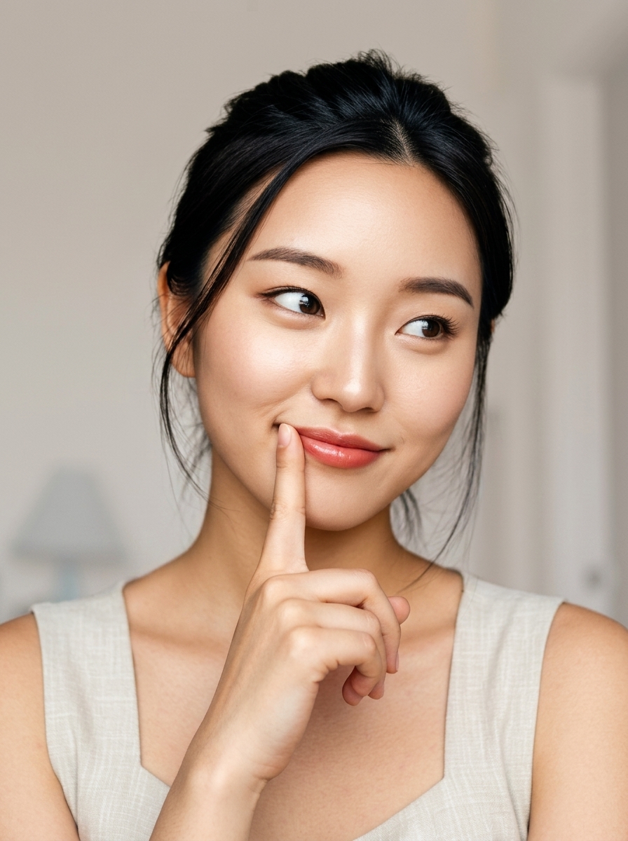가상모델 #1194 얼굴 원본 16