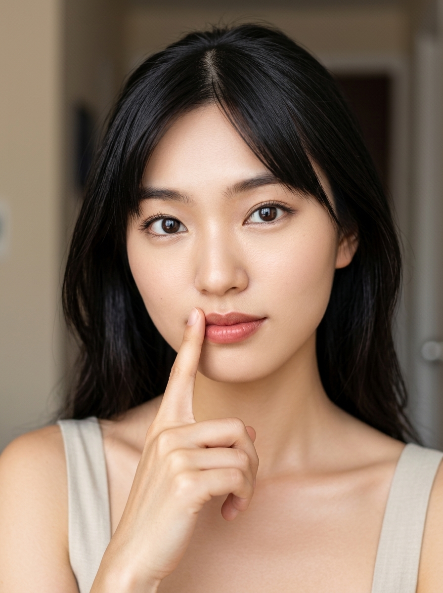 가상모델 #1195 얼굴 원본 1