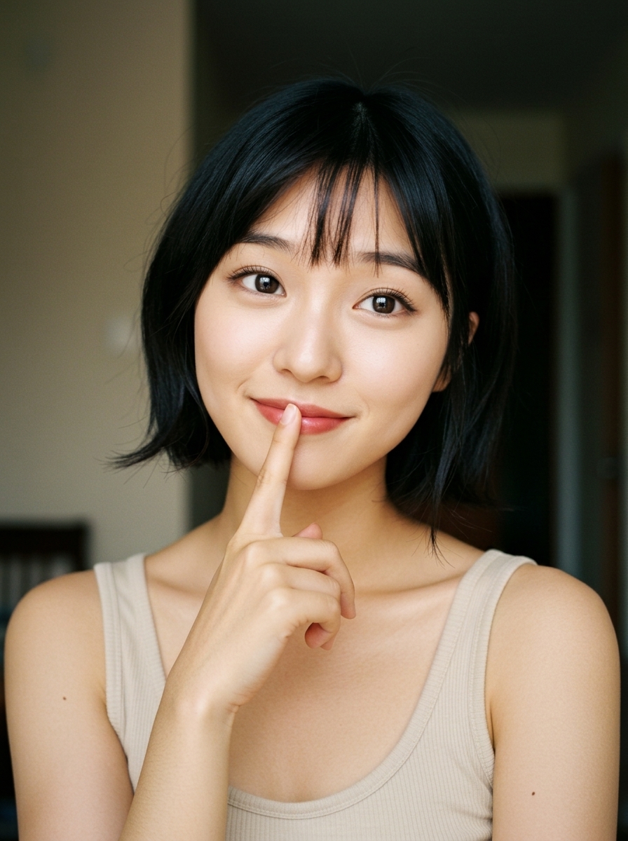 가상모델 #1195 얼굴 원본 4