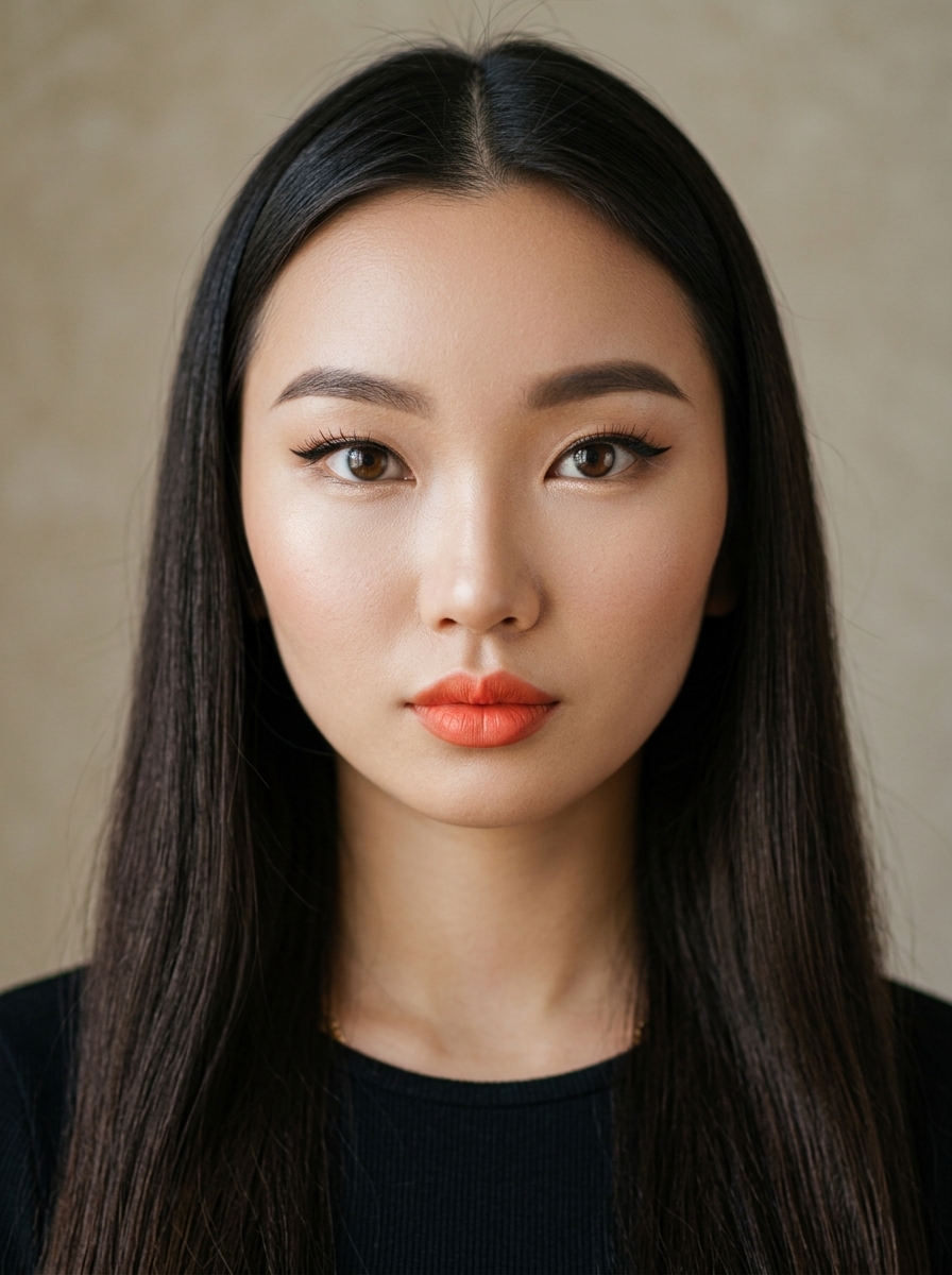 가상모델 #1200 얼굴 원본 13