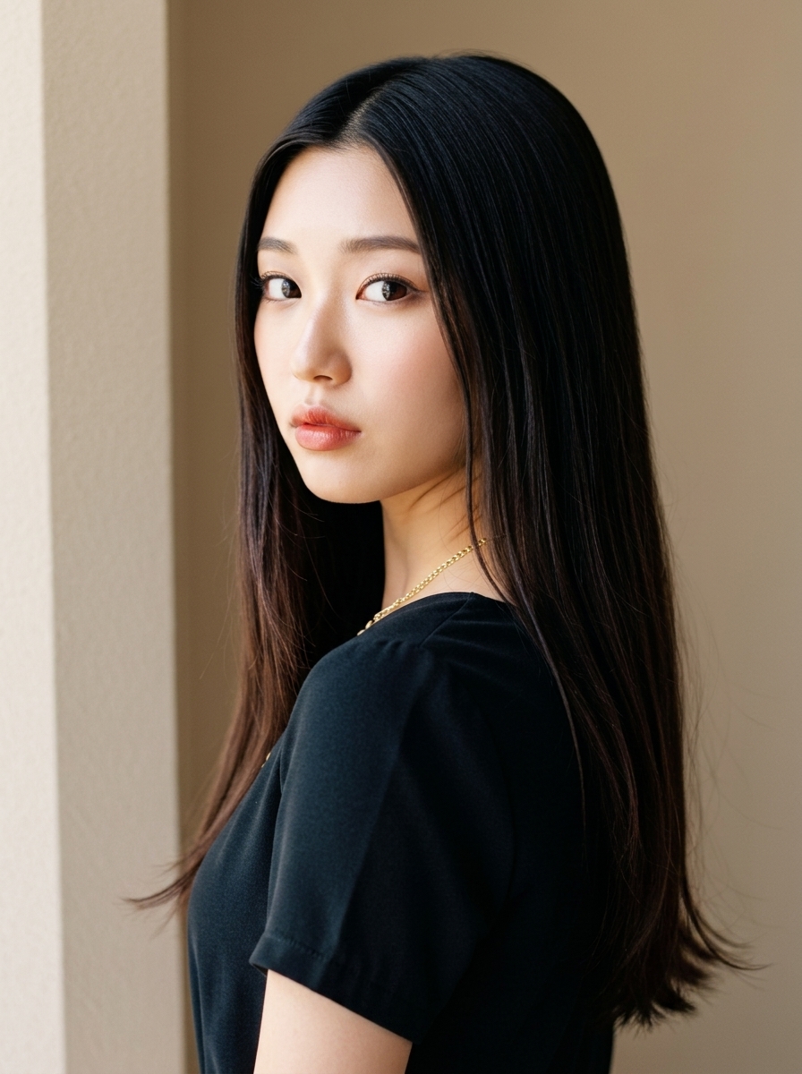 가상모델 #1200 얼굴 원본 15