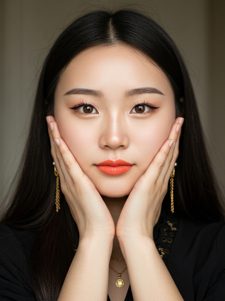 가상모델 #1200 얼굴 원본 22