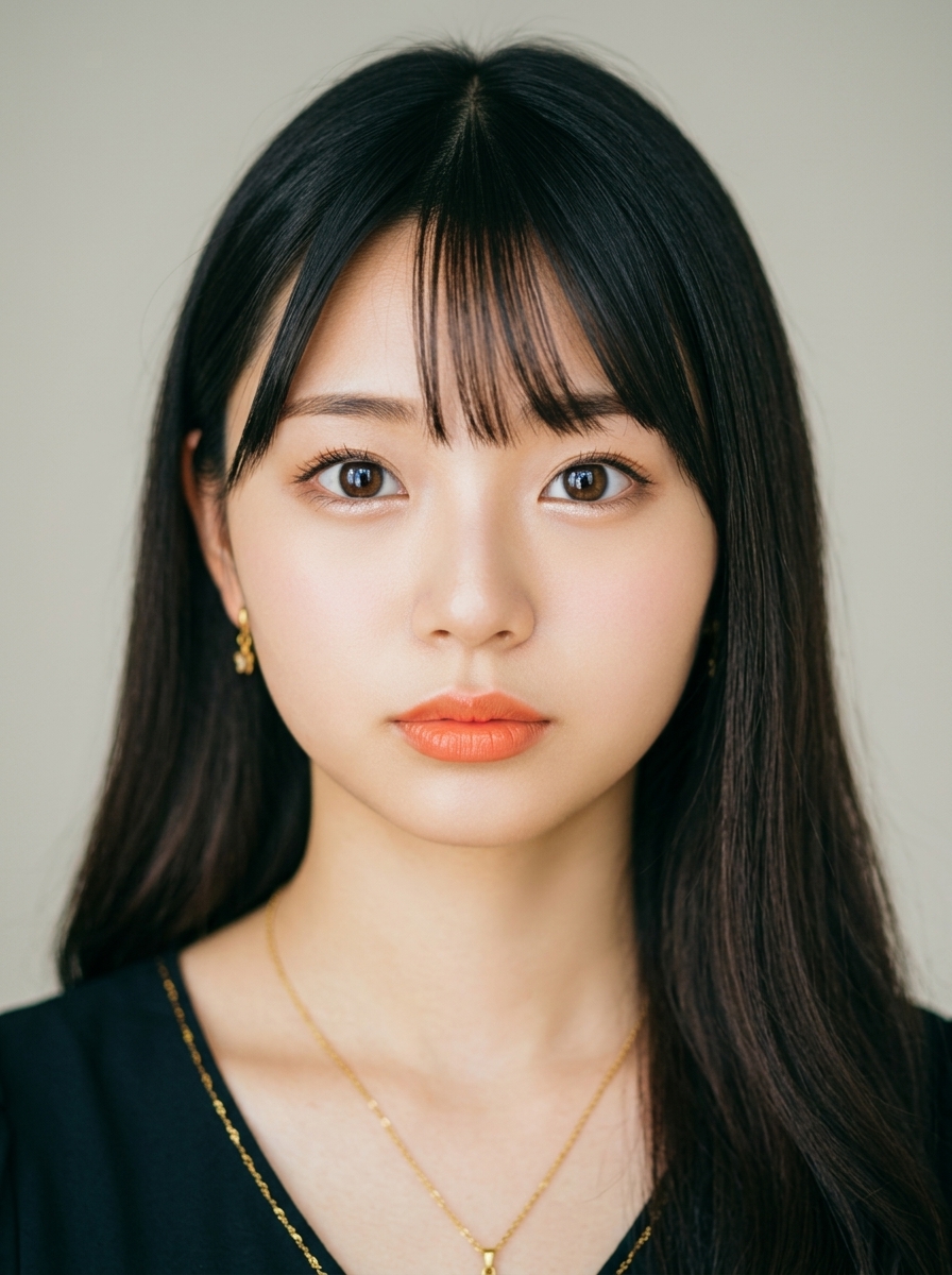 가상모델 #1200 얼굴 원본 23