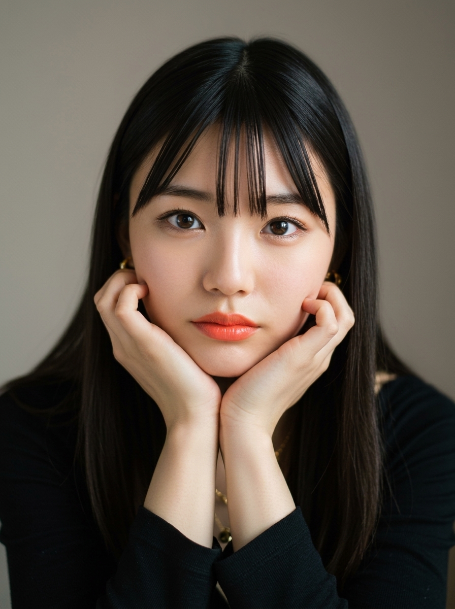 가상모델 #1201 얼굴 원본 23