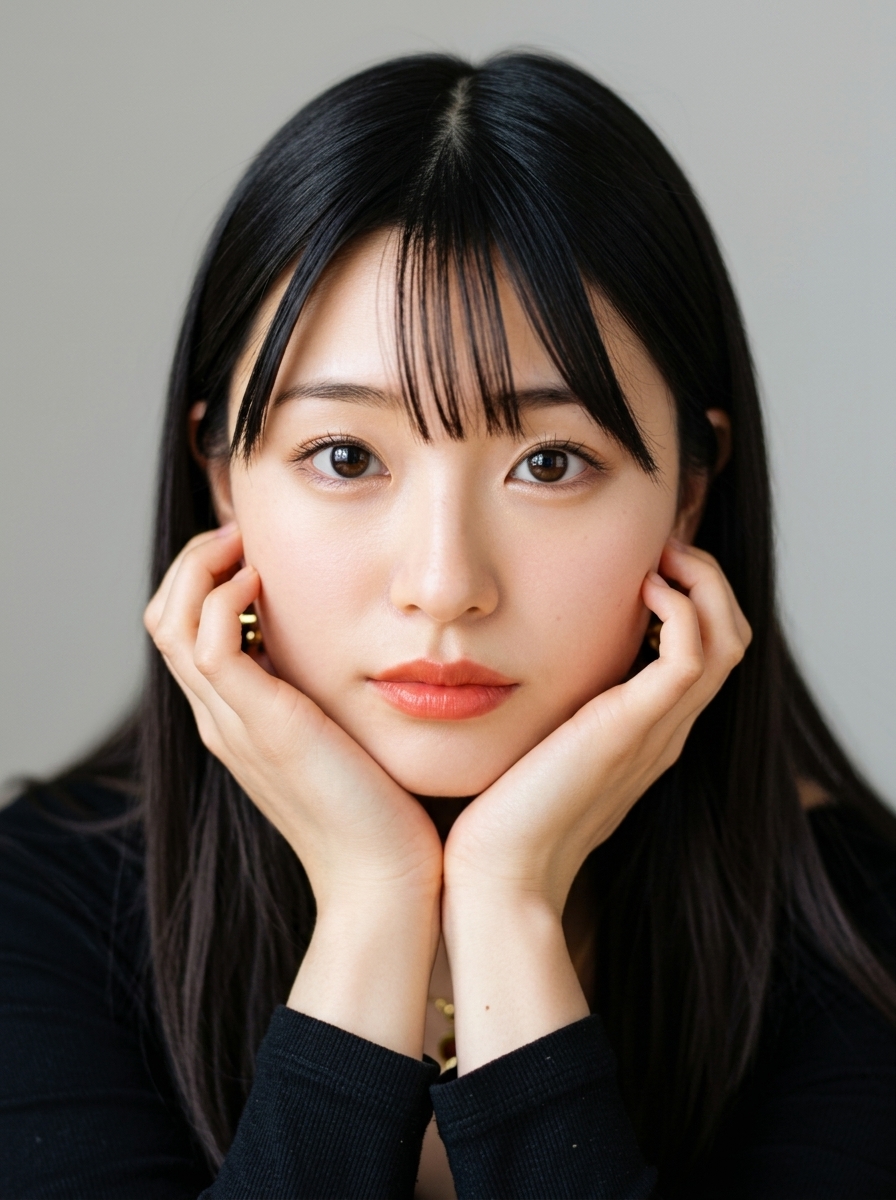 가상모델 #1201 얼굴 원본 24