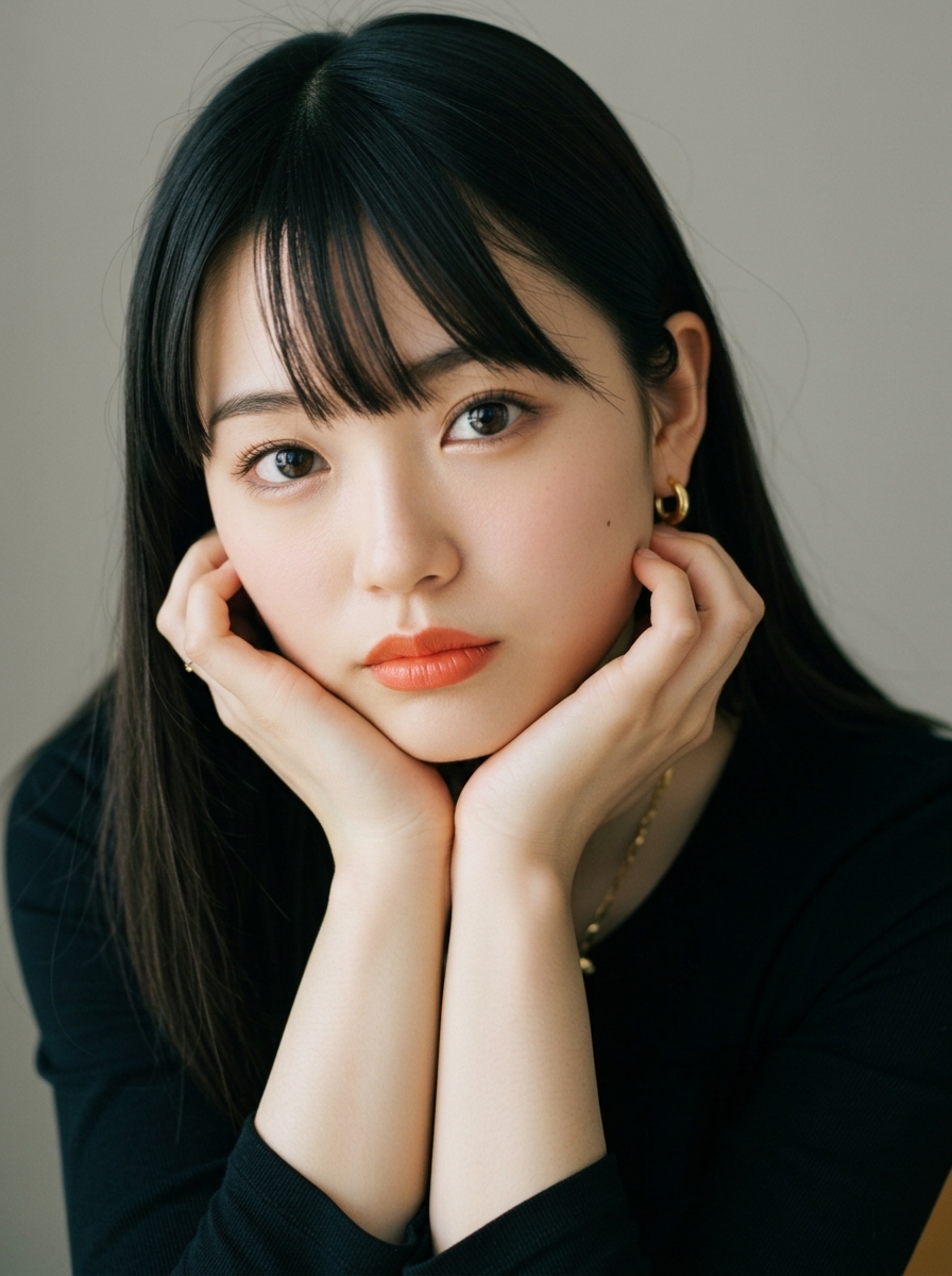 가상모델 #1202 얼굴 원본 1